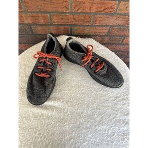 Allbirds WR Wool Runners Men Size 12 Gray Orange Laces Athletic Running Shoes